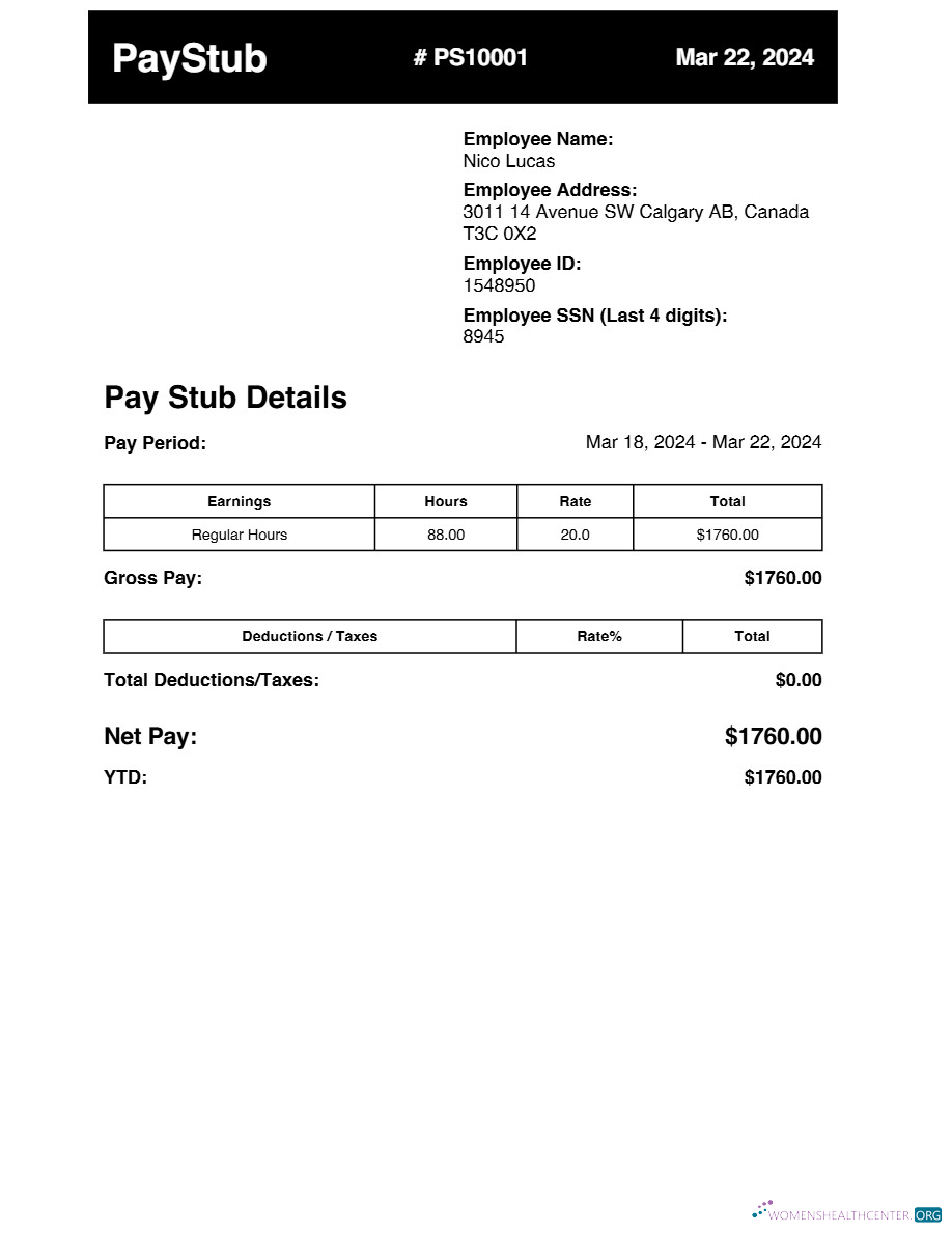 Download earnings pay stub template in Word and PDF formats.pdf, 1 Photoshop template